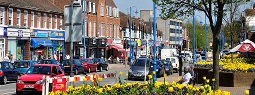 Cars in Potters Bar