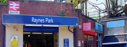 Cars in Raynes Park